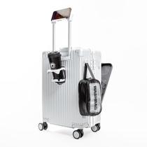 Mala de Viagem Pequena de Bordo 10 kg Policarbonato Suécia Prata