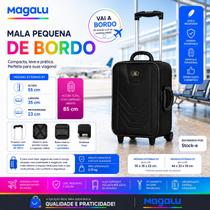Mala de Viagem Pequena de bordo 10kg ANAC com alças e 2 rodinhas Village Mala de Viagem Pequena de bordo 10kg ANAC com alças e 2 rodinhas Village