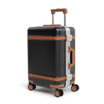 Mala de Viagem Pequena de Bordo 10kg Policarbonato Roma Maloa Preto