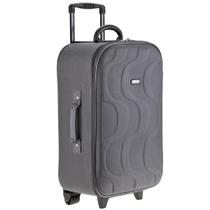 Mala de viagem pequena de bordo copacabana tonin cinza