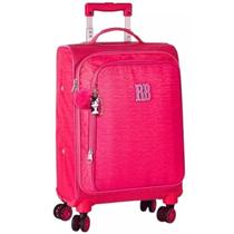 Mala de Viagem Pequena de Bordo Rebecca Bonbon Rodinha 360 Clio RB24675 Rosa