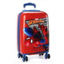 Mala de viagem pequena marvel spider-man vermelho mf10424ag-vm