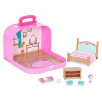 Mala de viagem Playset Li'l Woodzeez, quarto com acessórios