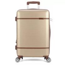 Mala de Viagem Polo King Genebra C/ Cadeado Embutido - Tam M