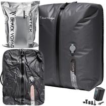 Mala de viagem reutilizável de compressão a vácuo BlackVoyage 18L Mala de viagem reutilizável de compressão a vácuo BlackVoyage 18L
