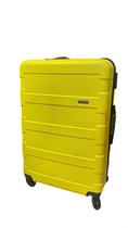 Mala de viagem rígida ABS Tamanho M 59 x 40 x 27cm Amarela