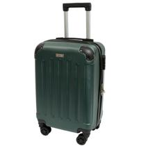 Mala De Viagem Rígida Pequena De Bordo 360 Abs Anac Clavos Verde