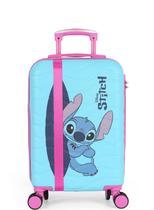 Mala de Viagem Rodinhas Pequena Infantil Stitich Disney