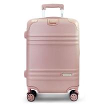 Mala De Viagem Rosê Elite Rosa