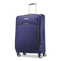 Mala de Viagem Samsonite Solyte DLX Checked-Médium 25 Polegadas - Azul