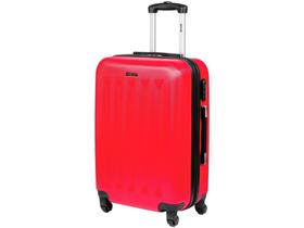 Mala de Viagem Sestini Média Expansiva - com Giro 360 4 Joy 3 Vermelha