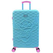 Mala De Viagem Stitch Média Escolar Luxo Disney Bagagem Mala De Viagem Stitch Média Escolar Luxo Disney Bagagem