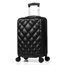 Mala de Viagem Tamanho Médio ABS/PC - (65x42x26cm) com Rodas Giratórias 360º