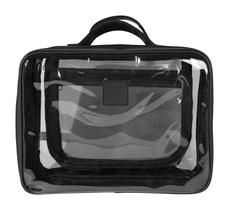 Mala de viagem Tender Love+ Carry Clarity Kit transparente Mala de viagem Tender Love+ Carry Clarity Kit transparente