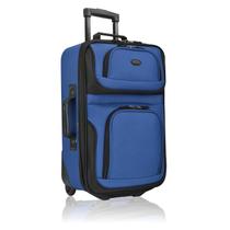 Mala de Viagem U.S. Traveler - Leve e Macia (20") - Azul
