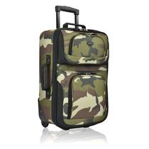 Mala de Viagem U.S. Traveler - Leve e Softside 20" - Estampa Camuflada Mala de Viagem U.S. Traveler - Leve e Softside 20" - Estampa Camuflada