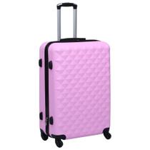Mala de viagem VidaXL ABS Hardcase Trolley rosa 29,9x18,9x11cm Mala de viagem VidaXL ABS Hardcase Trolley rosa 29,9x18,9x11cm