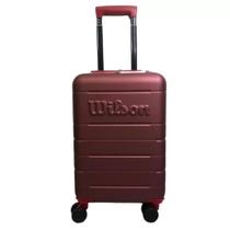 Mala de Viagem WILSON ORIGINAL BORDO 9kg com Cadeado - Tam: 52x32x20 - VINHO