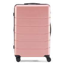 Mala de Viagem Zibbizo 28 Polegadas com Capa Dura e TSA Lock Rosa