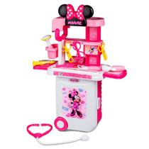 Mala De Viagens Minnie Kit Médico - Multikids