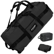Mala Duffel STOVER 80L com Rodas e Dobrável com Bolsa para Higiene Pessoal Mala Duffel STOVER 80L com Rodas e Dobrável com Bolsa para Higiene Pessoal