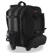 Mala E Mochila De Viagem Para Câmera Fotográfica Fotográfo Lente Tripé Acessórios Com Rodinhas