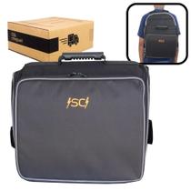 Mala E Mochila Para Ferramentas Lona Grande 29 Bolsos