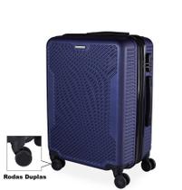 Mala em ABS G Com 4 Rodas 360 Azul Violeta - Portinari Linea Mala em ABS G Com 4 Rodas 360 Azul Violeta - Portinari Linea