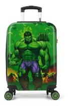 Mala Escolar Bordo Poderoso Hulk Marvel Rodas 360º Infantil