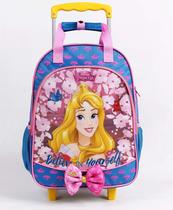 Mala escolar g c/ rodinhas a bela adormecida max Mala escolar g c/ rodinhas a bela adormecida max