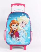 Mala escolar g c/ rodinhas frozen easy