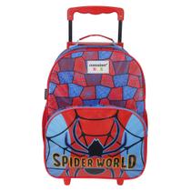 Mala Escolar G com Rodinhas Infantil Menino Spider World Container Kids Mala Escolar G com Rodinhas Infantil Menino Spider World Container Kids