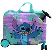 Mala Fast Forward Lilo & Stitch Ride-On para crianças carrinho leve de 18" com assento