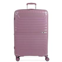 Mala Grande 32 Kg Polipropileno 4 Rodas Swiss One Onix Lilás