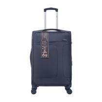 Mala Grande Expansível Com Zíper Antifurto Super Leve Regulagem de Altura Alças Alcochoadas Rodas Giratórias 360 Graus