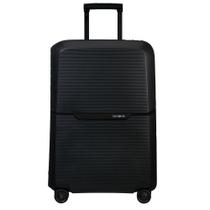 Mala Grande Magnum Eco Samsonite Polipropileno Cadeado Tsa 4 Rodas Duplas Giro 360 Preto Mala Grande Magnum Eco Samsonite Polipropileno Cadeado Tsa 4 Rodas Duplas Giro 360 Preto