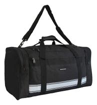 Mala Grande Masculina Bolsa Espaçosa De Mao E Ombro Cor Preto 0923