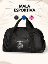 Mala grande Nylon Academia - Caveira is fine - Bolsa para Homens e Mulheres - Bolsa de Treinamento - Crossbody - Sport Bags - Yoga ao ar livre - Fitne