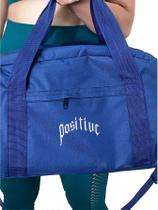 Mala grande Nylon Academia - Positive - Bolsa para Homens e Mulheres - Bolsa de Treinamento - Crossbody - Sport Bags - Yoga ao ar livre - Fitness - Vi