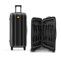 Mala grande para vinho kit transporte colmeia 12 garrafs espumantes champanhe espuma policarbonato