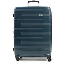 Mala Grande Polipropileno 4 Rodas Suissewin Montreux Azul