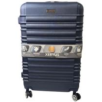 Mala Grande Viagem Xeryus Tamanho 28 Resistente Abs Azul Cadeado Rodas 360 Mala Grande Viagem Xeryus Tamanho 28 Resistente Abs Azul Cadeado Rodas 360