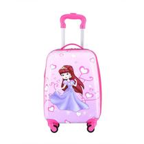 Mala Infantil ABS 47x29x20cm - Ideal para Escola e Viagem, Leve e com Rodinhas 360