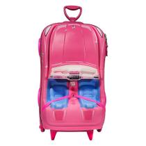 Mala Infantil Barbie Conversível 3D com Rodinhas - Rosa Mala Infantil Barbie Conversível 3D com Rodinhas - Rosa