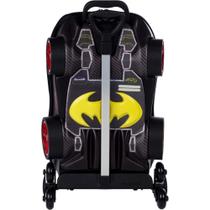Mala Infantil Batman 3D com Rodinhas - Preta Mala Infantil Batman 3D com Rodinhas - Preta