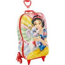 Mala Infantil Branca de Neve 3D com Rodinhas - Multicolorida Mala Infantil Branca de Neve 3D com Rodinhas - Multicolorida