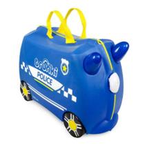 Mala infantil com rodinha 18l carro de policia - trunki Mala infantil com rodinha 18l carro de policia - trunki