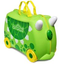Mala Infantil Com Rodinhas 2 em 1 Trunki Dudley O Dino Verde Mala Infantil Com Rodinhas 2 em 1 Trunki Dudley O Dino Verde