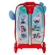 Mala Infantil Escolar Stitch Praia 3D com Rodas Triplas 3857AM24 - Diplomata Mala Infantil Escolar Stitch Praia 3D com Rodas Triplas 3857AM24 - Diplomata