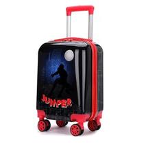 Mala Infantil Escolar Viagem Bordo Homem Jumper 10kg ABS Rígido Rodinha 360